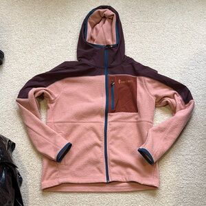 Cotopaxi Women's Abrazo Hooded Full-Zip Fleece Jacket medium